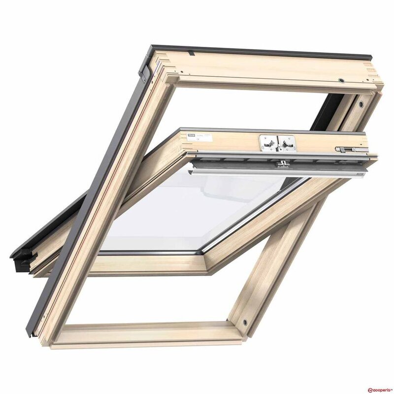 Fereastra de mansarda Velux GZL 1051, operare de sus